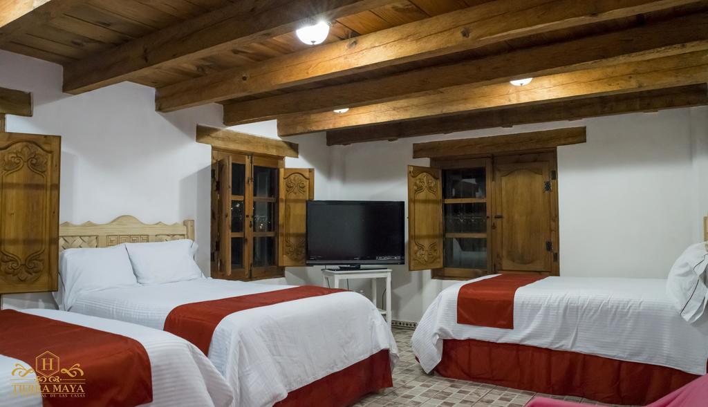 Hotel Tierra Maya ซานกริสโตบัล เด ลาสกาซาส ภายนอก รูปภาพ