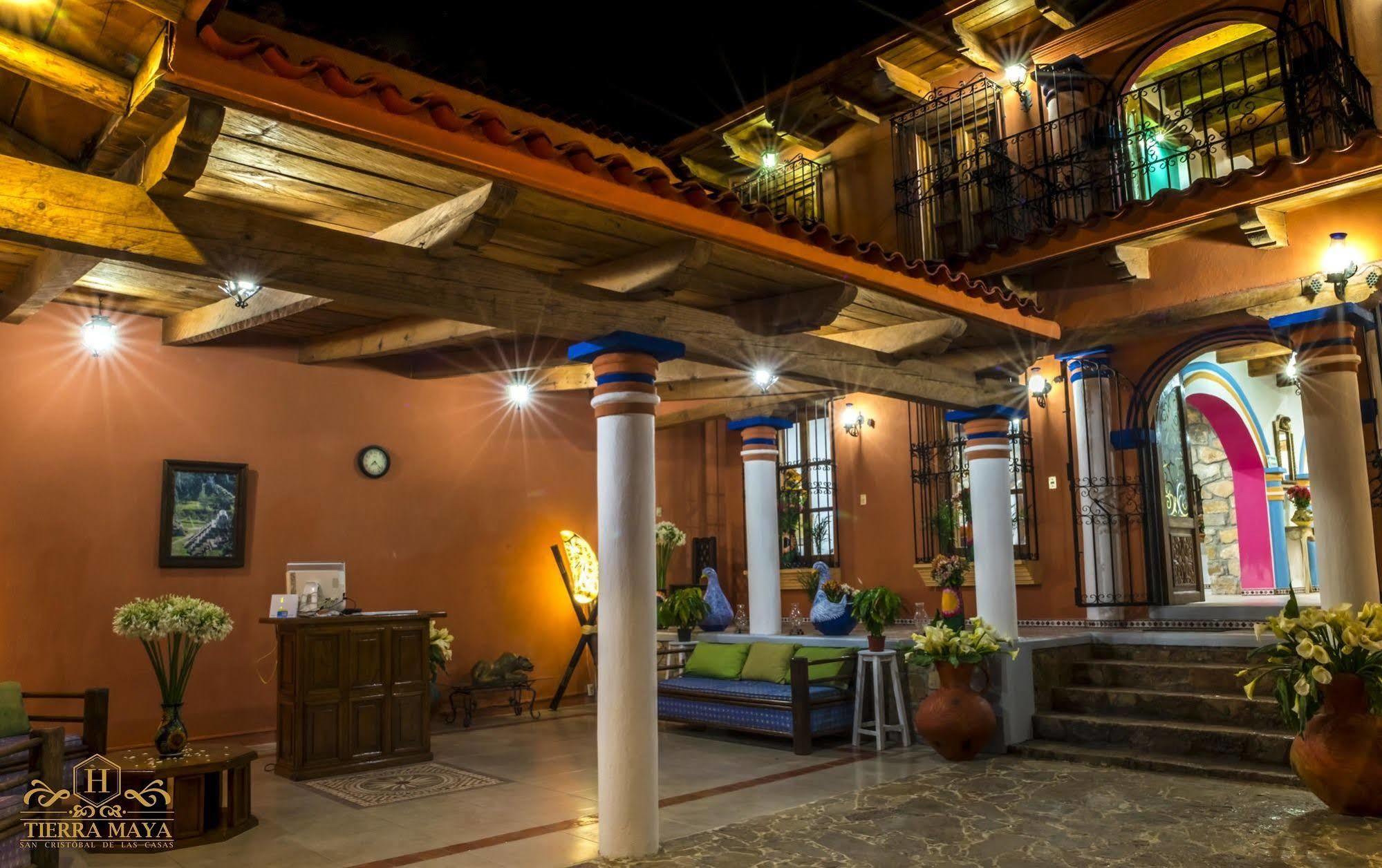 Hotel Tierra Maya ซานกริสโตบัล เด ลาสกาซาส ภายนอก รูปภาพ